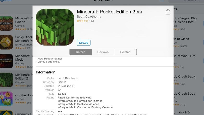 Minecraft: Pocket Edition 2