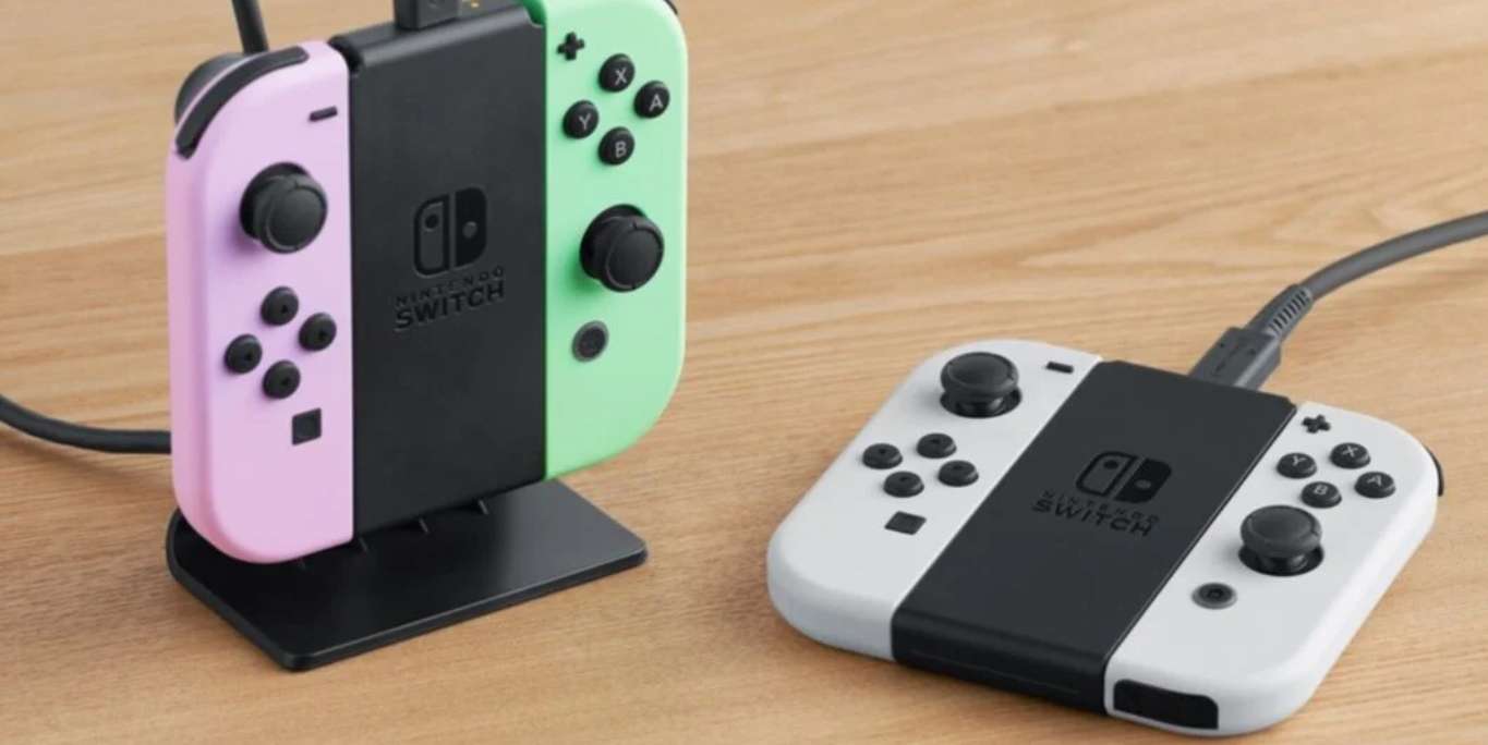 نينتندو تعلن عن حامل شاحن جديد ليد تحكم Switch